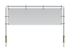 Picture of 12' In-Ground Banner Frame