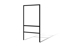 Picture of 24"h x 18"w Metal Frame - 1 rider (Black)