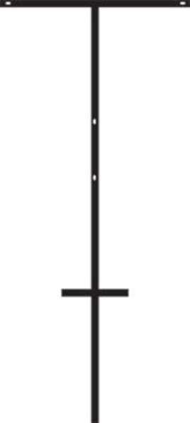 Picture of 46" T-Bar Metal Stake (Black)