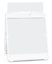 Picture of 24" x 24" Sandwich Board Frame - White