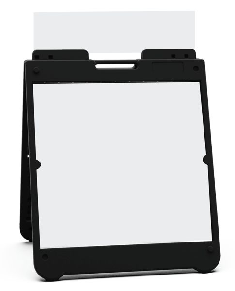 Picture of 24" x 24" Sandwich Board Frame - Black