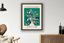 Picture of Framed Art Print  Canvas - Colorway 3