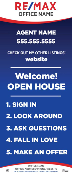 Picture of Open House Retractable Banner (No Photo)